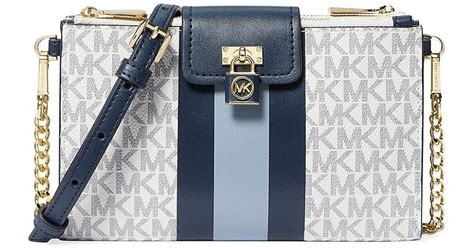 michael kors small double zip crossbody|Michael Kors double zip wallet.